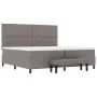 Cama con Box Spring con Colchón y Banco Taupe 200x200 cm Tela von , Betten und Lattenroste - Ref: Foro24-3344097, Preis: 831,...