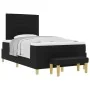 Cama Box Spring con Colchón y Banco Negro 120x200 cm Tela | Foro24.es | Tu tienda online para hogar, jardín y más Foro24.es