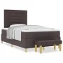 Cama Box Spring con Colchón y Banco Marrón Oscuro 120x200 cm Tela | Foro24.es | Tu tienda online para hogar, jardín y más Foro24.es