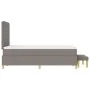 Estructura de Cama con Colchón Juego de 2 Taupe Tela 120 x 200 cm | Foro24.es | Tu tienda online para hogar, jardín y más Foro24.es