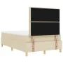 Cama de Somier con Colchón y Banco Crema 120x200 cm Tela | Foro24.es | Tu tienda online para hogar, jardín y más Foro24.es
