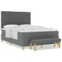Cama con Base con Colchón y Banco Gris Oscuro 140x200 cm Tela | Foro24.es | Tu tienda online para hogar, jardín y más Foro24.es