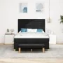 Cama con Somier con Colchón y Banco Negro 140x200 cm Tela de , Camas y somieres - Ref: Foro24-3344228, Precio: 556,94 €, Desc...