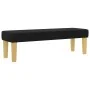 Cama con Somier con Colchón y Banco Negro 140x200 cm Tela de , Camas y somieres - Ref: Foro24-3344228, Precio: 556,94 €, Desc...