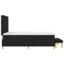 Cama con Somier con Colchón y Banco Negro 140x200 cm Tela de , Camas y somieres - Ref: Foro24-3344228, Precio: 556,94 €, Desc...