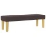 Cama con base de resortes con colchón y banco marrón oscuro 160x200 cm tela | Foro24.es | Tu tienda online para hogar, jardín y más Foro24.es