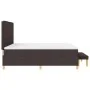 Cama Box Spring con colchón y banco Marrón Oscuro 180x200 cm Tela von , Betten und Lattenroste - Ref: Foro24-3344243, Preis: ...