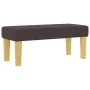 Cama Box Spring con colchón y banco Marrón Oscuro 90x200 cm Tela | Foro24.es | Tu tienda online para hogar, jardín y más Foro24.es