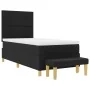 Cama Box Spring con colchón y banco Negro 100x200 cm Tela | Foro24.es | Tu tienda online para hogar, jardín y más Foro24.es