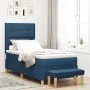 Cama Box Spring con Colchón y Banco Azul 100x200 cm Tela | Foro24.es | Tu tienda online para hogar, jardín y más Foro24.es
