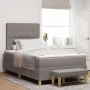 Cama con Somier de con Colchón y Banco Taupe 120x200 cm Tela | Foro24.es | Tu tienda online para hogar, jardín y más Foro24.es
