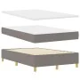 Cama con Somier de con Colchón y Banco Taupe 120x200 cm Tela | Foro24.es | Tu tienda online para hogar, jardín y más Foro24.es