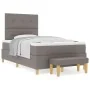 Cama con Somier de con Colchón y Banco Taupe 120x200 cm Tela | Foro24.es | Tu tienda online para hogar, jardín y más Foro24.es