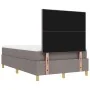 Cama con Somier de con Colchón y Banco Taupe 120x200 cm Tela | Foro24.es | Tu tienda online para hogar, jardín y más Foro24.es