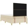 Cama Box Spring con colchón y banco Crema 120x200 cm Tela de , Camas y somieres - Ref: Foro24-3344294, Precio: 464,28 €, Desc...