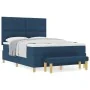 Cama Box Spring con colchón y banco Azul 140x190 cm Tela | Foro24.es | Tu tienda online para hogar, jardín y más Foro24.es