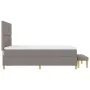 Cama Box Spring con colchón y banco Taupe 140x200 cm Tela | Foro24.es | Tu tienda online para hogar, jardín y más Foro24.es