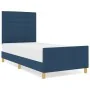 Estructura de Cama de Tela Azul 80x200 cm | Foro24.es | Tu tienda online para hogar, jardín y más Foro24.es