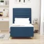 Estructura de Cama de Tela Azul 80x200 cm | Foro24.es | Tu tienda online para hogar, jardín y más Foro24.es