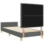 Cama Gris Oscuro 90x190 cm Tela | Foro24.es | Tu tienda online para hogar, jardín y más Foro24.es