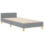 Estructura de Cama Gris Claro 100x200 cm Tela | Foro24.es | Tu tienda online para hogar, jardín y más Foro24.es