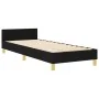Cama Negra 100x200 cm de Tela von , Betten und Lattenroste - Ref: Foro24-3344629, Preis: 151,17 €, Rabatt: %
