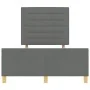 Estructura de Cama de Tela Gris Oscuro 120x190 cm by , Beds and slatted bases - Ref: Foro24-3344635, Price: 186,45 €, Discoun...