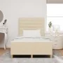 Estructura de Cama Crema 120x190 cm de Tela von , Betten und Lattenroste - Ref: Foro24-3344639, Preis: 196,15 €, Rabatt: %