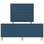 Estructura de Cama Azul Tela 120 x 190 cm Estructura de Cama von , Betten und Lattenroste - Ref: Foro24-3344640, Preis: 196,9...