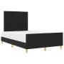 Cama Negra 120x200 cm de Tela by , Beds and slatted bases - Ref: Foro24-3344643, Price: 205,19 €, Discount: %