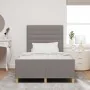 Cama Taupe 120x200 cm de Tela de , Camas y somieres - Ref: Foro24-3344645, Precio: 189,66 €, Descuento: %