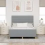 Cama Gris Claro 140x190 cm Tela by , Beds and slatted bases - Ref: Foro24-3344648, Price: 234,63 €, Discount: %