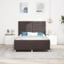 Estructura de Cama de Tela Marrón Oscuro 140x190 cm | Foro24.es | Tu tienda online para hogar, jardín y más Foro24.es