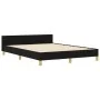 Estructura de Cama de Tela Negra 140x200 cm | Foro24.es | Tu tienda online para hogar, jardín y más Foro24.es
