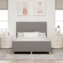 Marco de Cama en Taupe, 140x200 cm de Tela by , Beds and slatted bases - Ref: Foro24-3344659, Price: 238,15 €, Discount: %