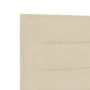 Estructura de Cama Crema 140x200 cm Tela by , Beds and slatted bases - Ref: Foro24-3344660, Price: 225,92 €, Discount: %