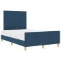 Estructura de cama de tela azul 140x200 cm | Foro24.es | Tu tienda online para hogar, jardín y más Foro24.es