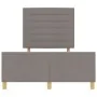 Estructura de Cama Taupe 160x200 cm Tela by , Beds and slatted bases - Ref: Foro24-3344666, Price: 245,86 €, Discount: %