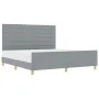 Cama Gris Claro 180x200 cm de Tela von , Betten und Lattenroste - Ref: Foro24-3344669, Preis: 279,26 €, Rabatt: %