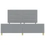 Cama Gris Claro 180x200 cm de Tela von , Betten und Lattenroste - Ref: Foro24-3344669, Preis: 279,26 €, Rabatt: %