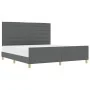 Estructura de Cama Gris Oscuro 180x200 cm Tela von , Betten und Lattenroste - Ref: Foro24-3344670, Preis: 265,87 €, Rabatt: %