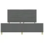 Estructura de Cama Gris Oscuro 180x200 cm Tela von , Betten und Lattenroste - Ref: Foro24-3344670, Preis: 265,87 €, Rabatt: %