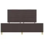 Cama Marrón Oscuro 180x200 cm Tela by , Beds and slatted bases - Ref: Foro24-3344672, Price: 264,06 €, Discount: %