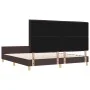 Cama Marrón Oscuro 180x200 cm Tela by , Beds and slatted bases - Ref: Foro24-3344672, Price: 264,06 €, Discount: %