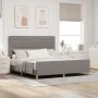 Estructura de Cama en Taupe, 180x200 cm, Tela by , Beds and slatted bases - Ref: Foro24-3344673, Price: 263,48 €, Discount: %