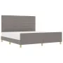 Estructura de Cama en Taupe, 180x200 cm, Tela by , Beds and slatted bases - Ref: Foro24-3344673, Price: 263,48 €, Discount: %