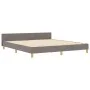 Estructura de Cama en Taupe, 180x200 cm, Tela by , Beds and slatted bases - Ref: Foro24-3344673, Price: 263,48 €, Discount: %