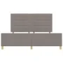 Estructura de Cama en Taupe, 180x200 cm, Tela by , Beds and slatted bases - Ref: Foro24-3344673, Price: 263,48 €, Discount: %