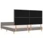 Estructura de Cama en Taupe, 180x200 cm, Tela by , Beds and slatted bases - Ref: Foro24-3344673, Price: 263,48 €, Discount: %