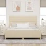 Cama en color crema - 180x200 cm de tela von , Betten und Lattenroste - Ref: Foro24-3344674, Preis: 280,70 €, Rabatt: %